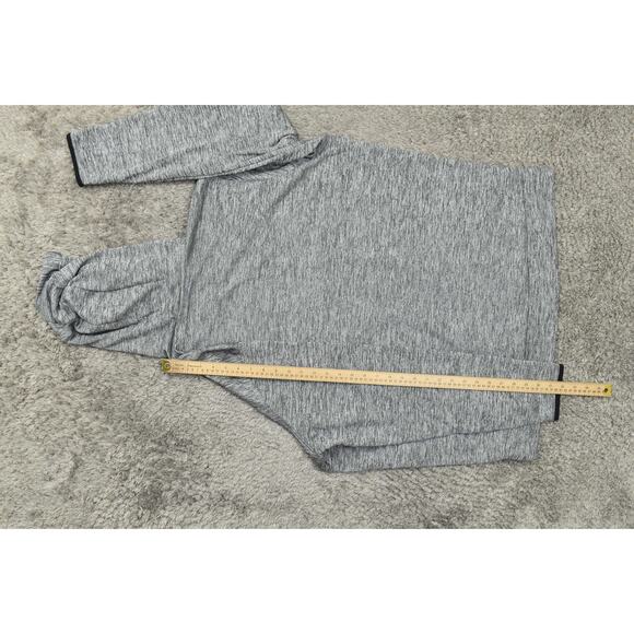 Under Armour 2XL Gray Polyester Pullover Hoodie Men's Loose Coldgear Hood - Picture 7 of 9